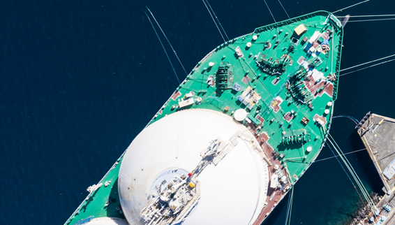 LNG vessel physical inspection and valuation for FSRU conversion