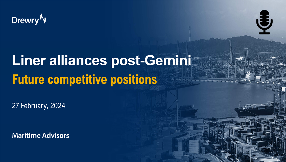 Liner Alliances Post-Gemini: Future competitive positions