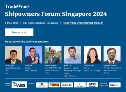 TradeWinds Shipowners Forum Singapore 2024