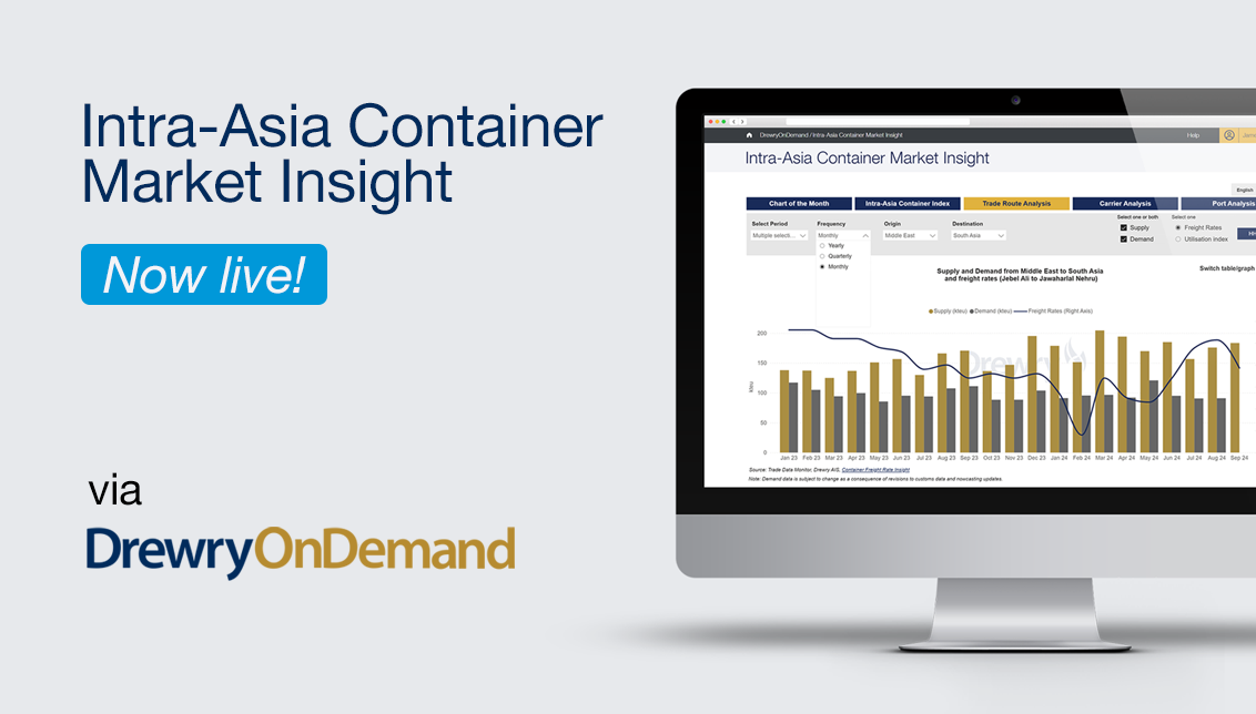 Intra-Asia Container Shipping market outpaces global growth – Drewry launches new intra-Asia online service