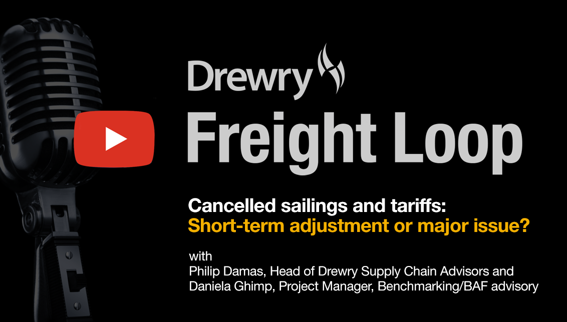Freight Loop - Cancelled sailings and tariffs analysis