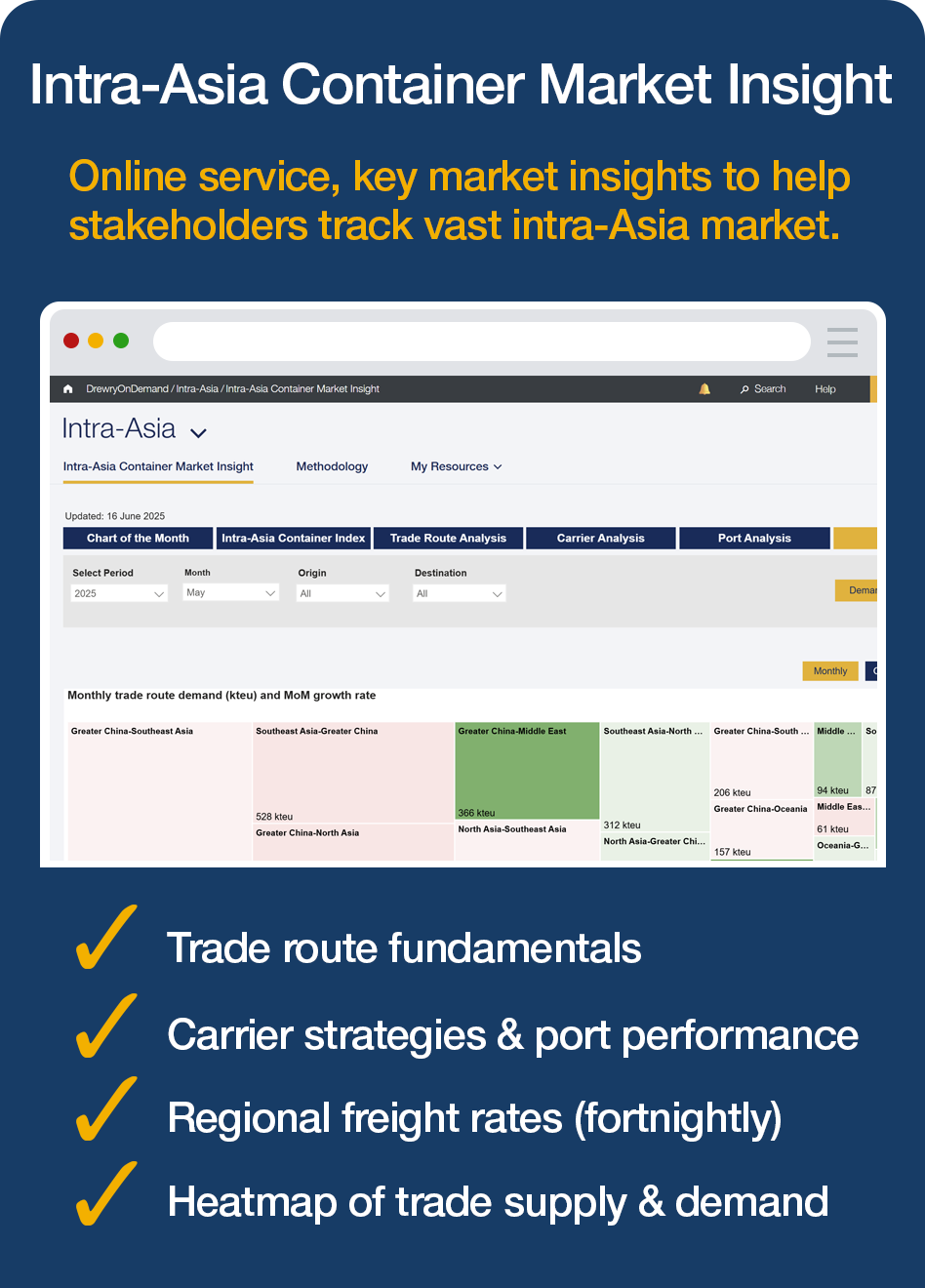 Intra-Asia Container Market Insight (Annual Subscription)