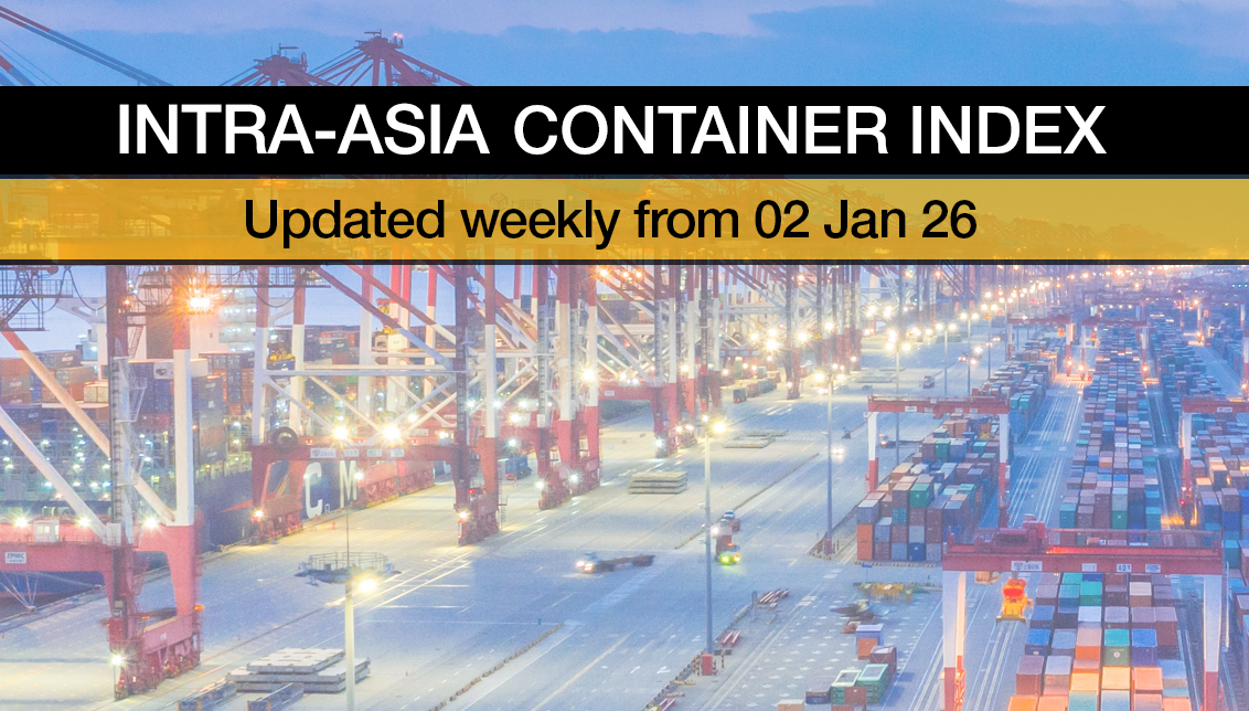Intra-Asia Container Index - 02 Jan