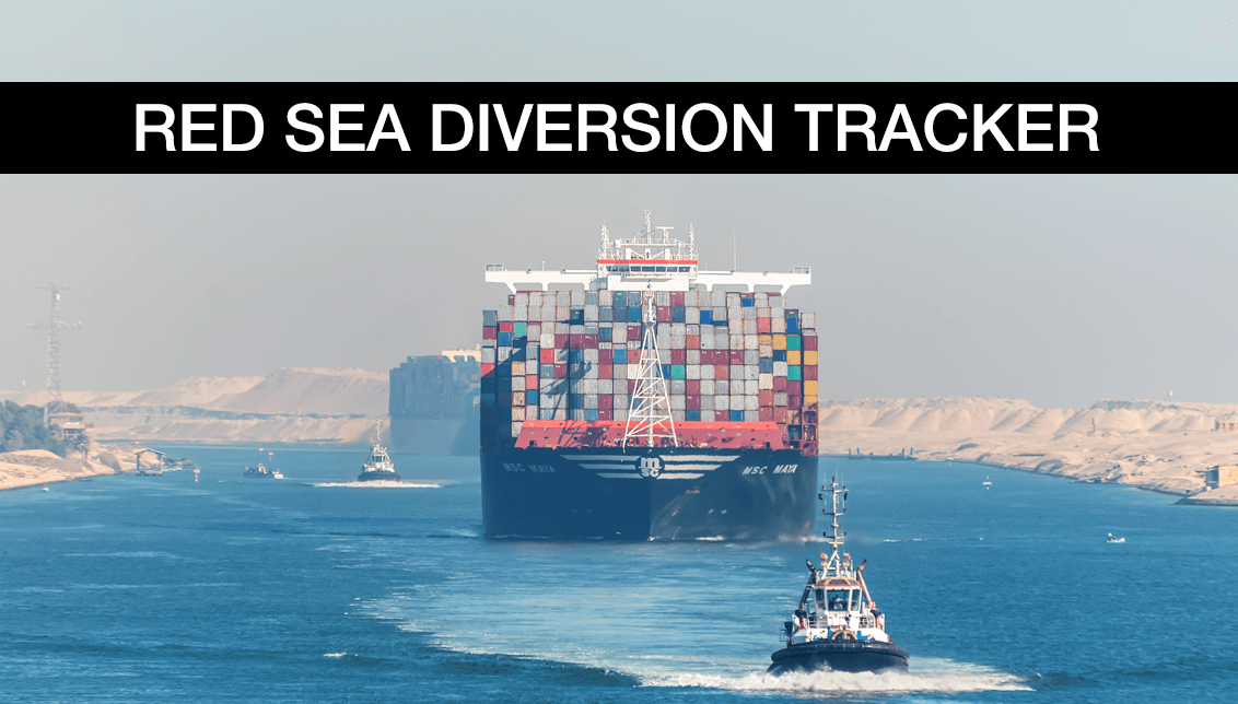 Red Sea Diversion Tracker - 27 Jan