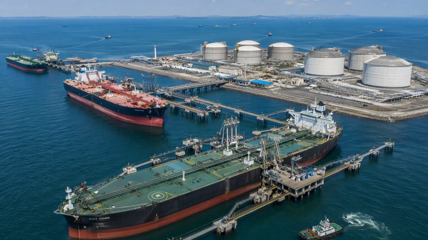 Commercial due diligence of an oil transhipment terminal